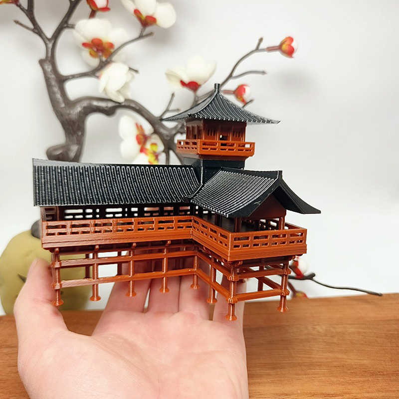 중국풍 벨베데르 조각상 고대 건축물 모형 일본식 정자  - Japanese Garden Bonsai 리뷰 및 가격