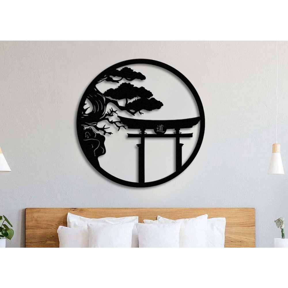 브랜드 벚꽃나무 금속 벽 장식 일본 분재 철제 벽걸이  - Japanese Garden Bonsai 리뷰 및 가격