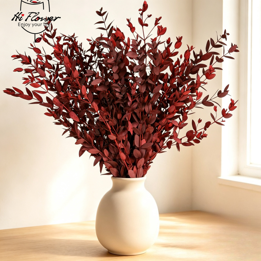 자연 건조 꽃 유칼립투스 꽃다발 보헤미안 화병 장식 홈 - Bonsai Garden Decor 리뷰 및 가격