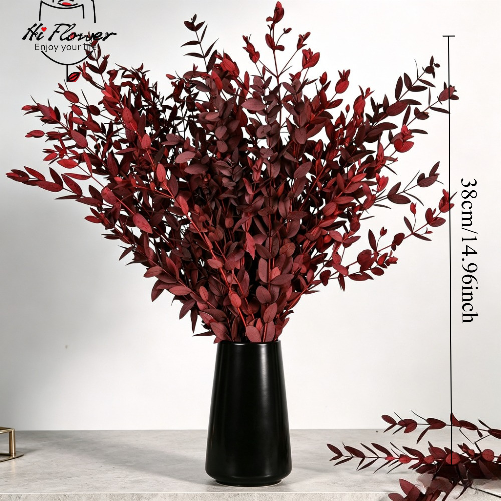 자연 건조 꽃 유칼립투스 꽃다발 보헤미안 화병 장식 홈 - Bonsai Garden Decor 리뷰 및 가격