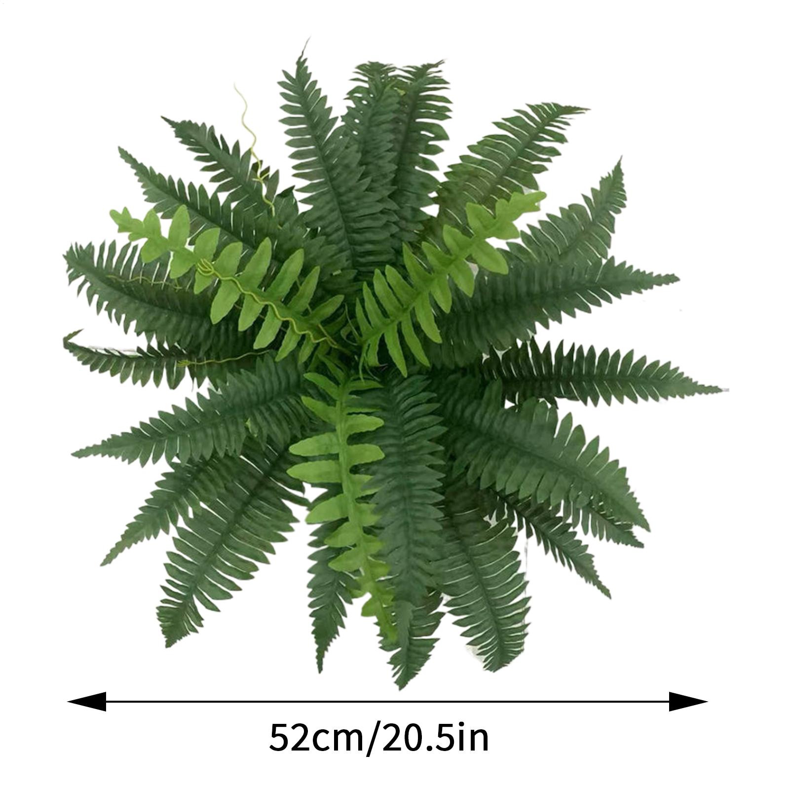 실물 같은 인조 보스턴 페른 가짜 식물 장식품, UV  - Bonsai Garden Boston 리뷰 및 가격