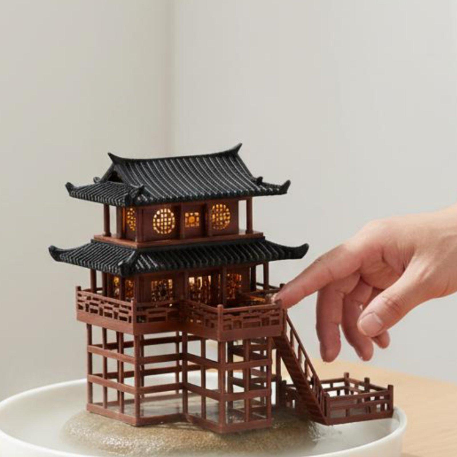 분재집 탁상용 플라스틱 탑 미니 마이크로 풍경 일본 정 - Landscape Bonsai Garden 리뷰 및 가격